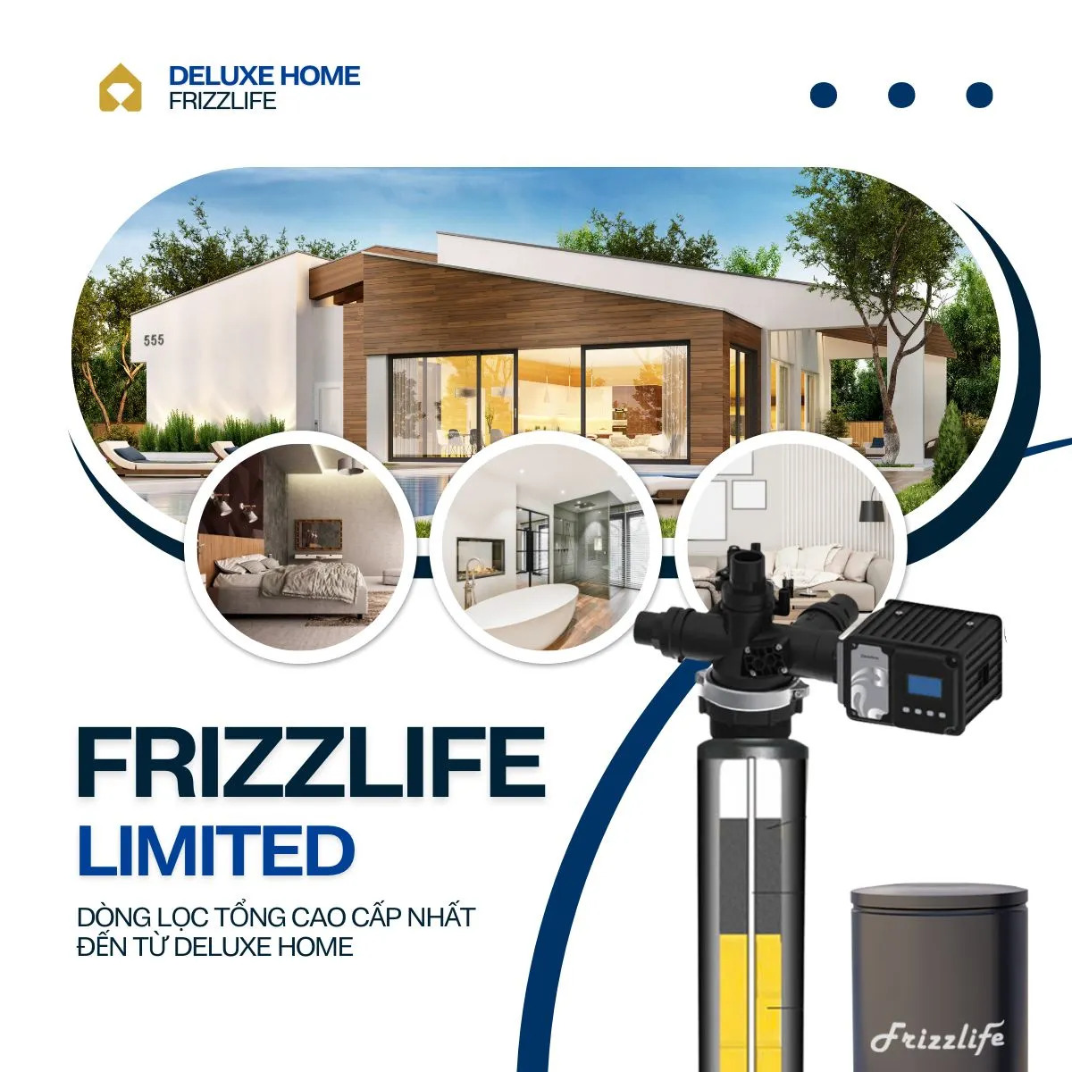 Lọc nước Frizzlife Limited