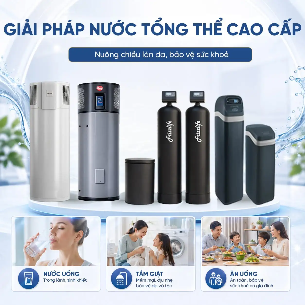 Giải pháp nước trung tâm cao cấp là gì
