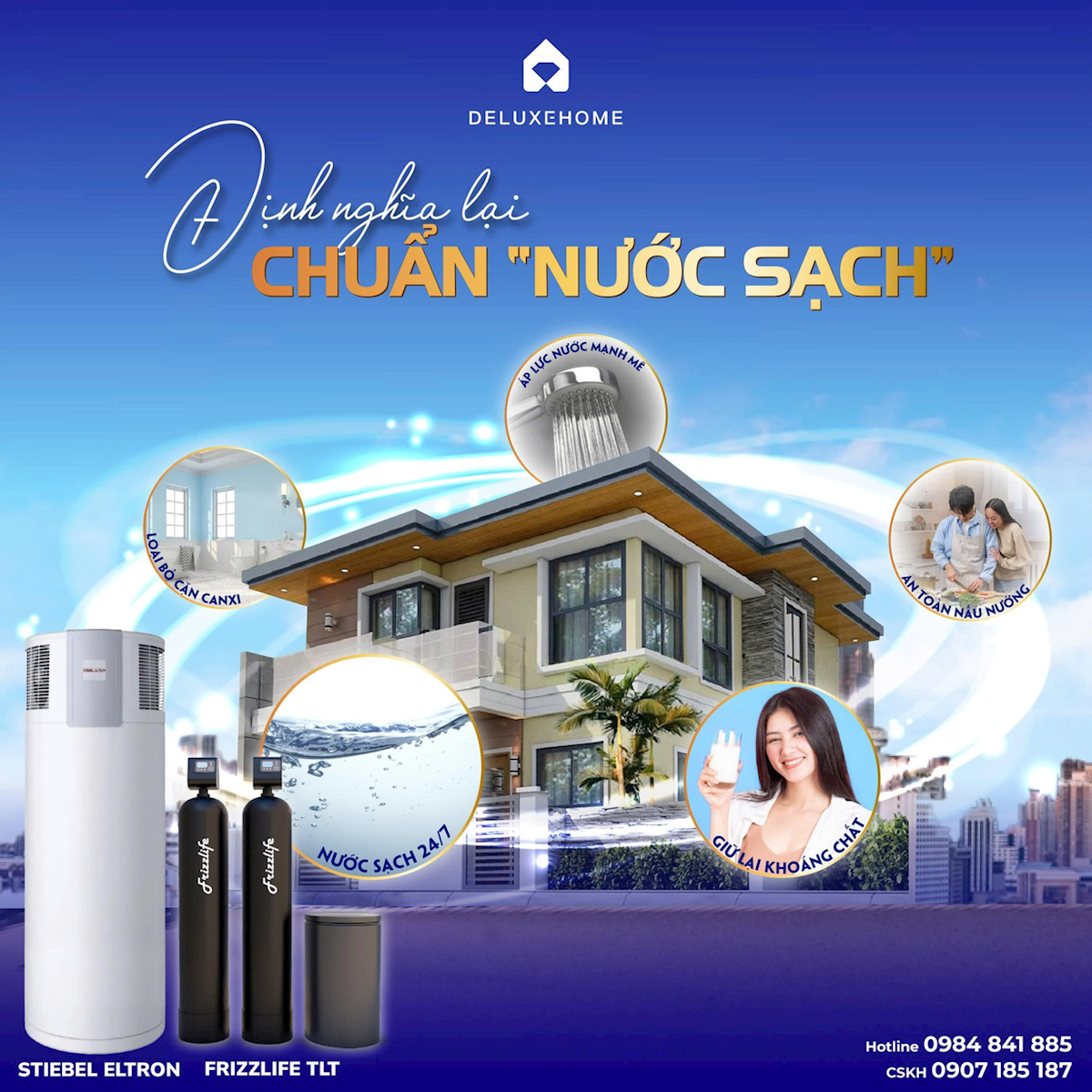 Deluxe Home - Đơn Vị Thiết Kế Giải Pháp Nước Trung Tâm Hàng Đầu