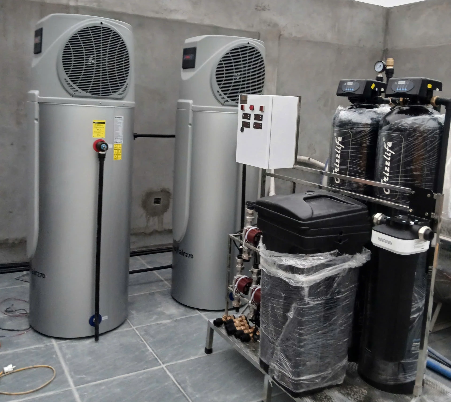 Hệ thống lọc tổng và làm mềm nước Frizzlife (Mỹ)