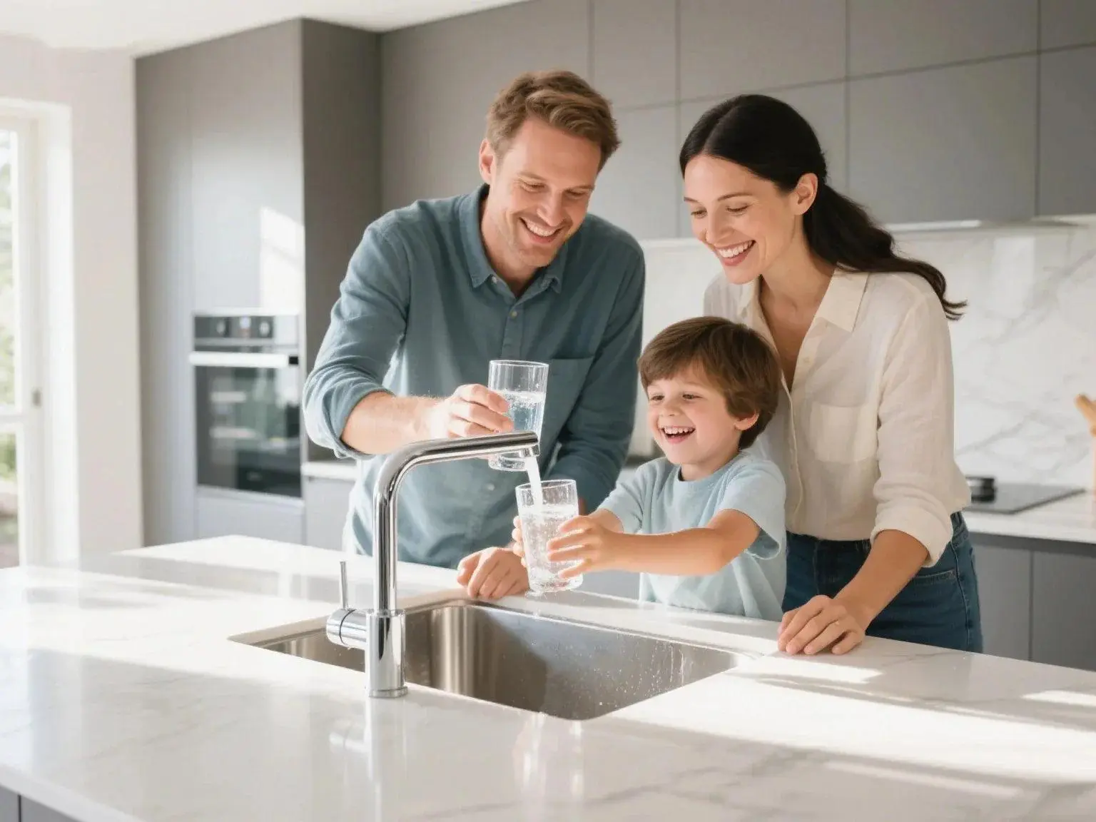 Nguồn nước sạch bảo vệ sức khỏe cả gia đình