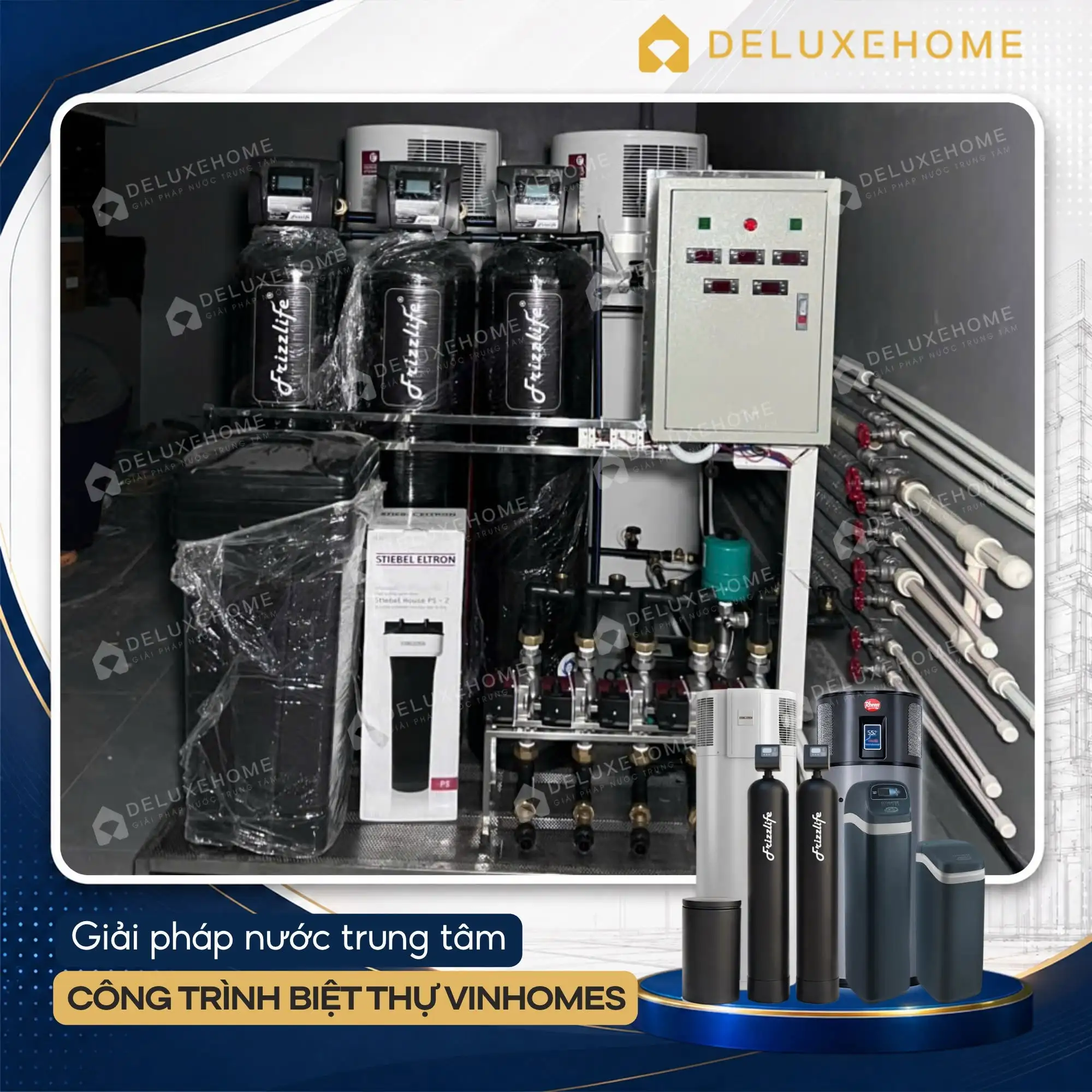 Lọc Tổng Frizzlife (Công Nghệ Mỹ) - Giải Pháp Toàn Diện Cho Mọi Gia Đình