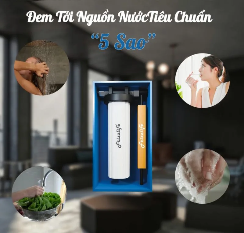 Lọc nước chung cư Frizzlife