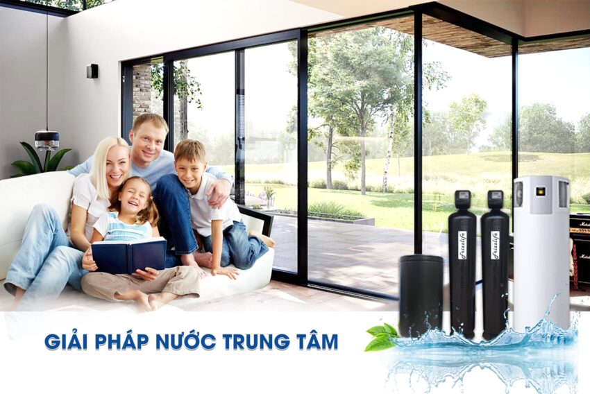 lọc tổng, hệ thống lọc tổng, lọc tổng trung tâm, Giải pháp nước nóng toàn diện tại The Garden Hill