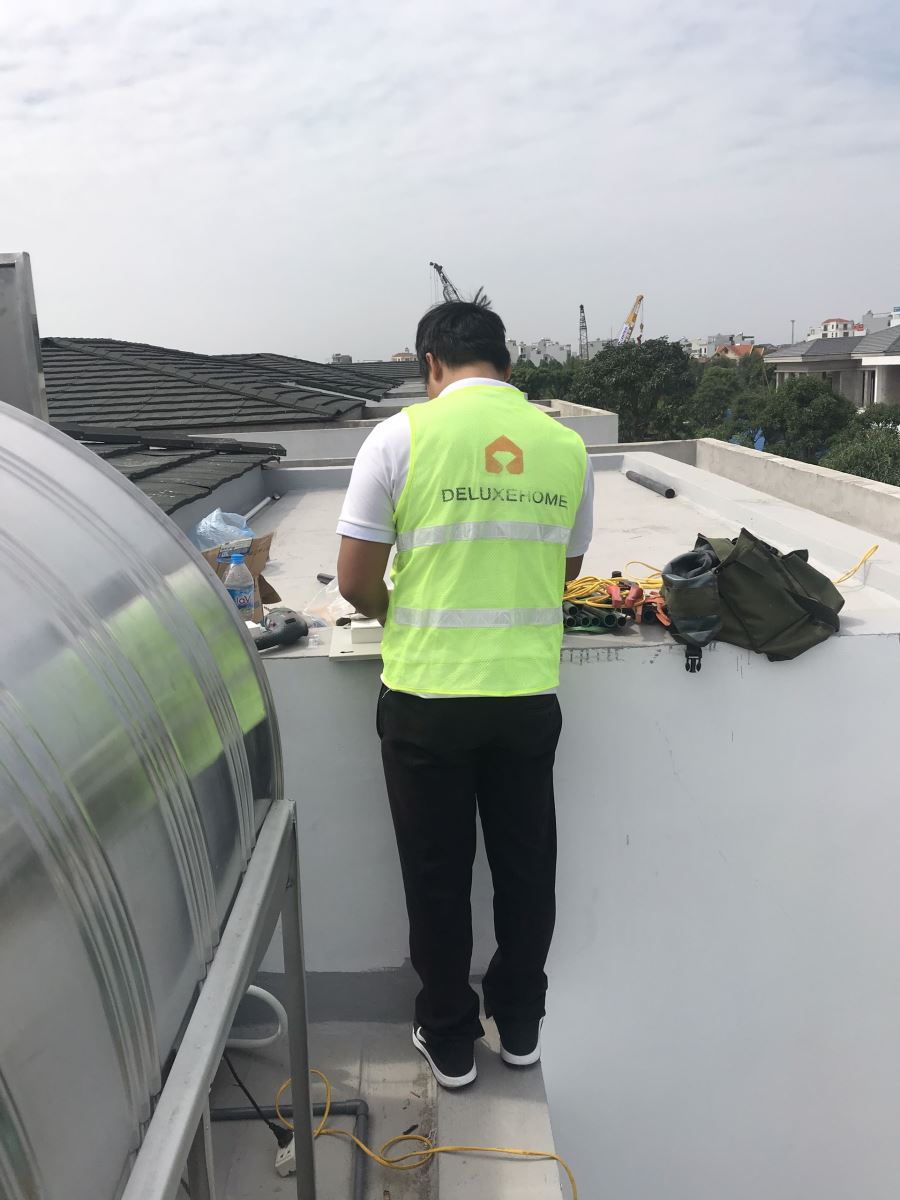 lọc tổng, hệ thống lọc tổng, lọc tổng trung tâm, Biệt thự anh Sơn