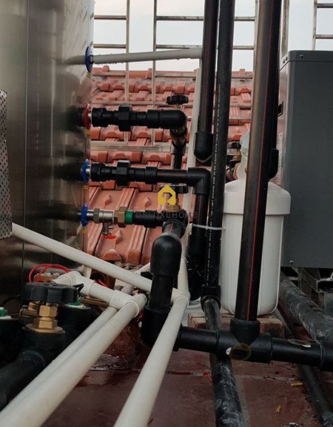 lọc tổng, hệ thống lọc tổng, lọc tổng trung tâm, biệt thự chú Chính