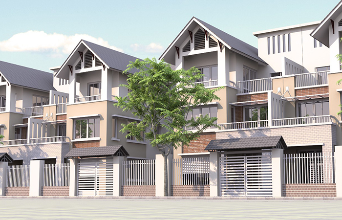 lọc tổng, hệ thống lọc tổng, lọc tổng trung tâm, Nhà liền kề chị An