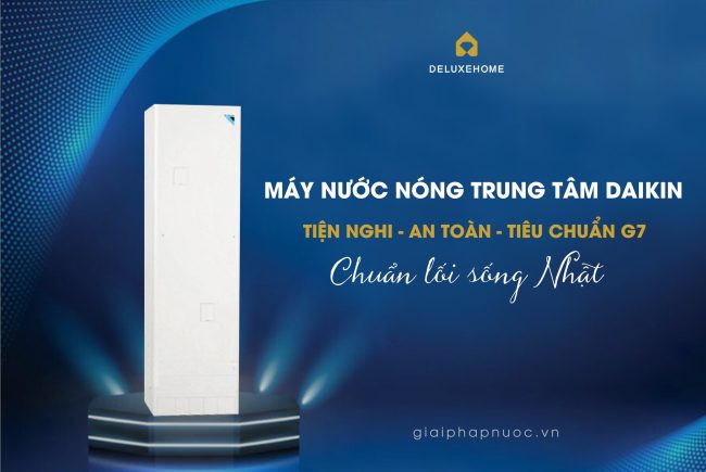 Heatpump Daikin, máy nước nóng trung tâm tốt nhất, Hệ thống nước nóng trung tâm heatpump