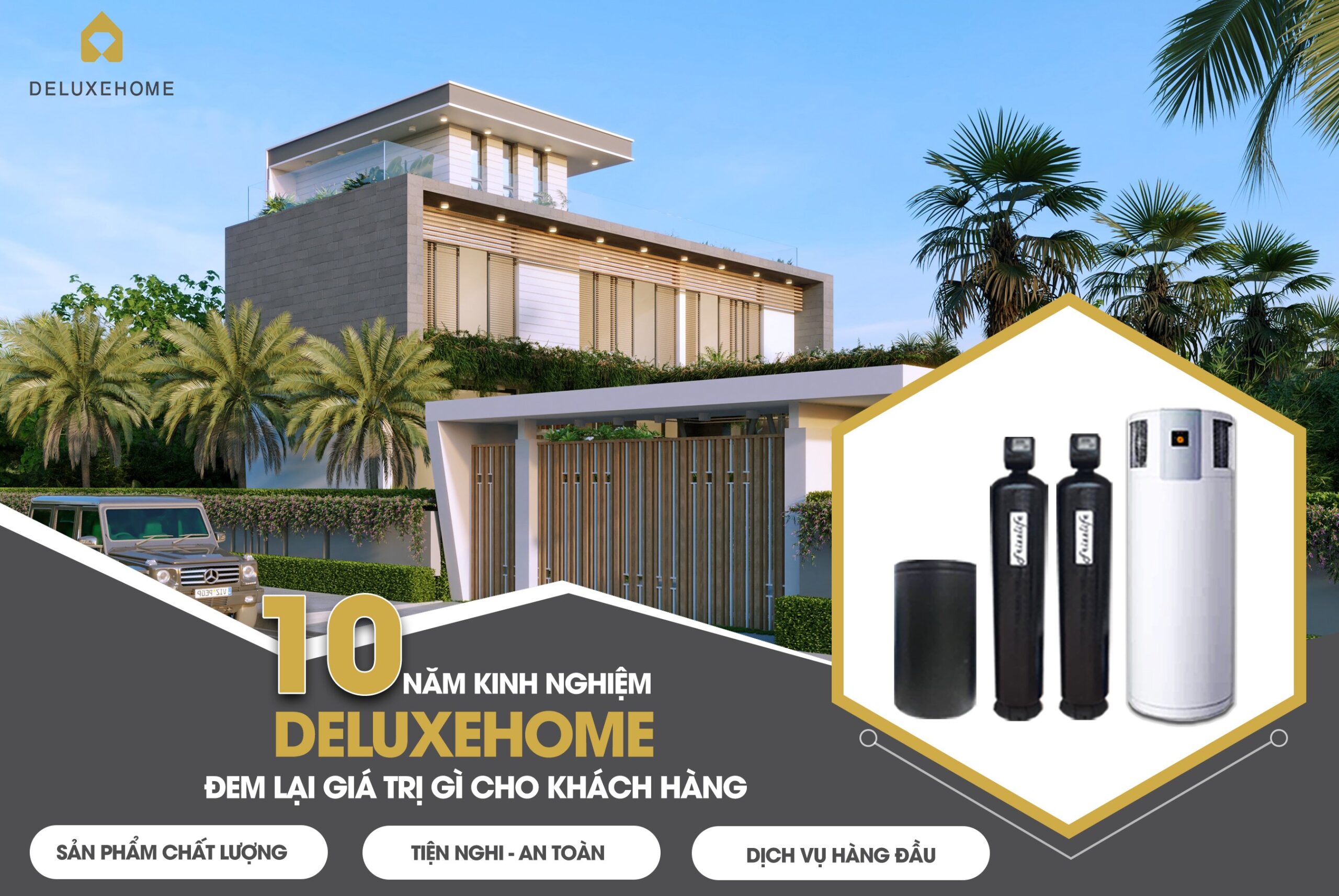 Giải pháp nước nóng toàn diện - An toàn tuyệt đối - Tiết kiệm 80% điện năng