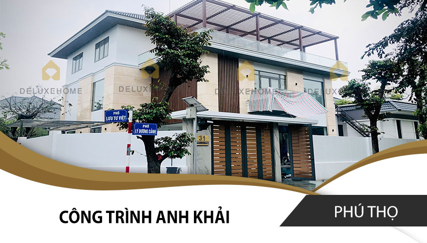 Công trình nhà Anh Khải - Phú Thọ