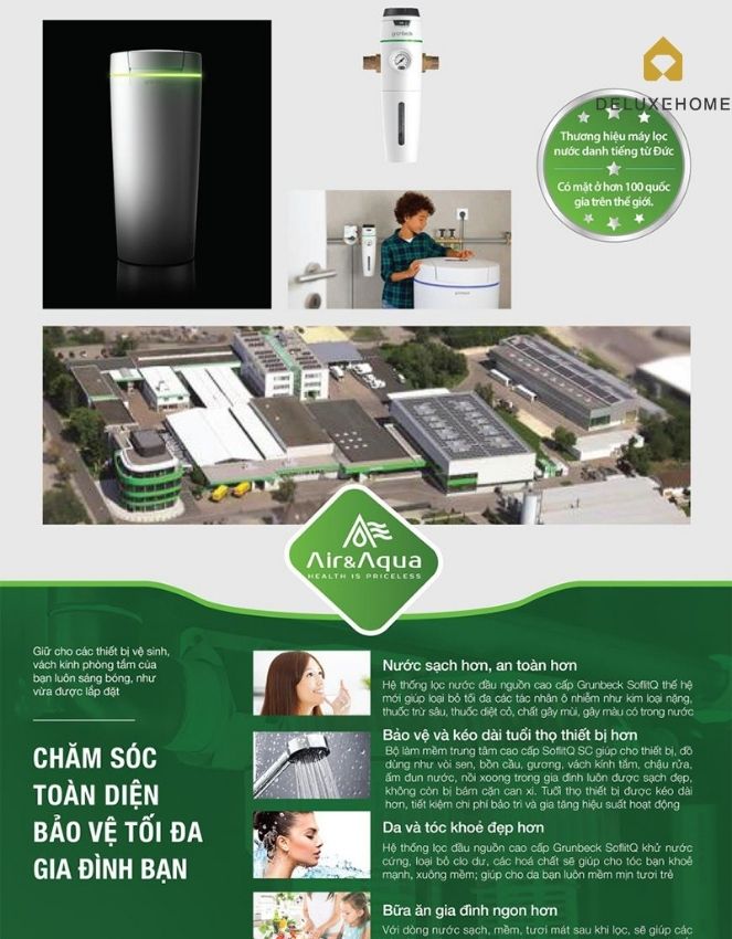 lọc tổng, hệ thống lọc tổng, lọc tổng trung tâm, hệ thống lọc nước tổng