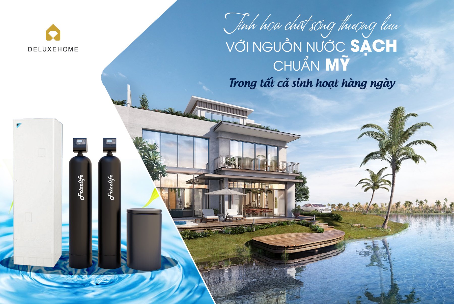 Hệ thống nước thông minh đáp ứng mọi nhu cầu của các khu chung cư cao cấp