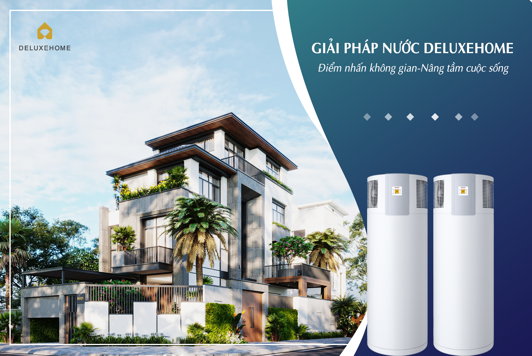 Nguồn nước nóng dồi dào - tiện nghi, khởi nguồn cho một cuộc sống đẳng cấp