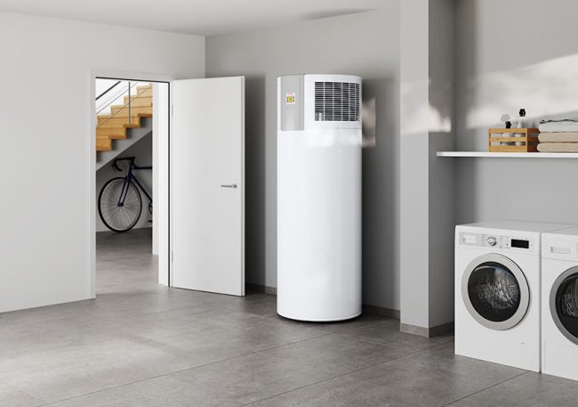 nước nóng trung tâm heatpump, heatpump đức, heatpump nhật