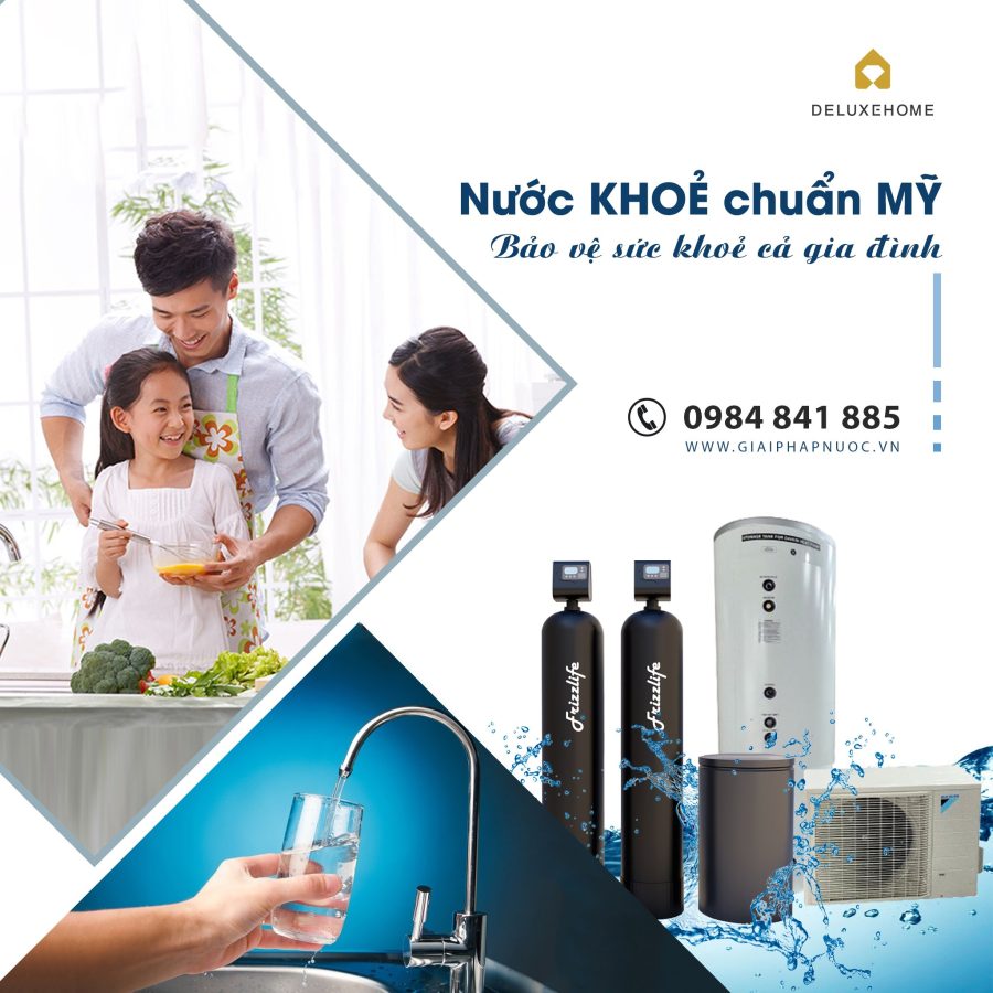 nguồn nước được lọc tiêu chuẩn, hệ thống lọc nước hàng đầu