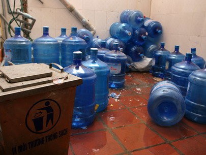 Nguồn nước sinh hoạt ô nhiễm