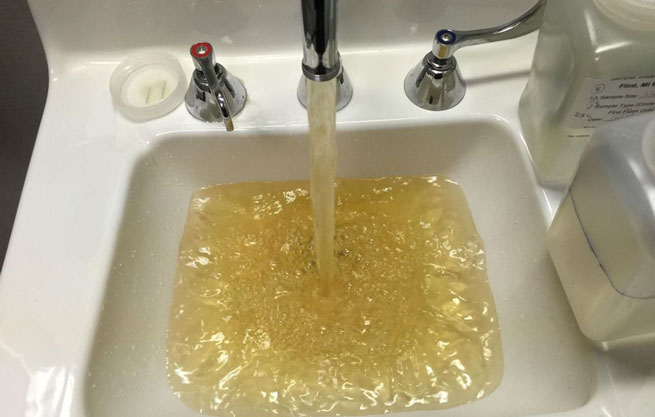 nước sinh hoạt nhiễm chì