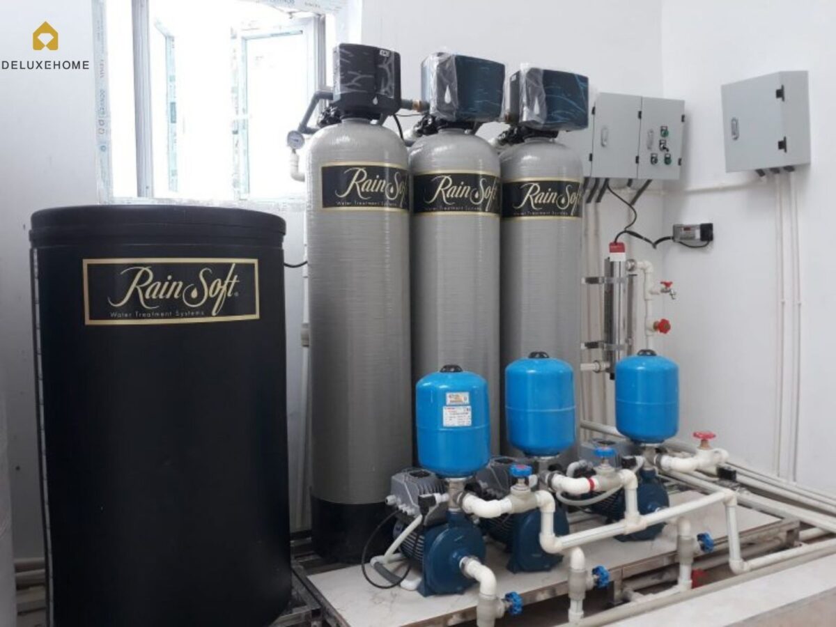 Lọc nước tổng Rainsoft - Hóa giải nguồn nước ô nhiễm với bộ 2 lõi lọc công nghệ cao