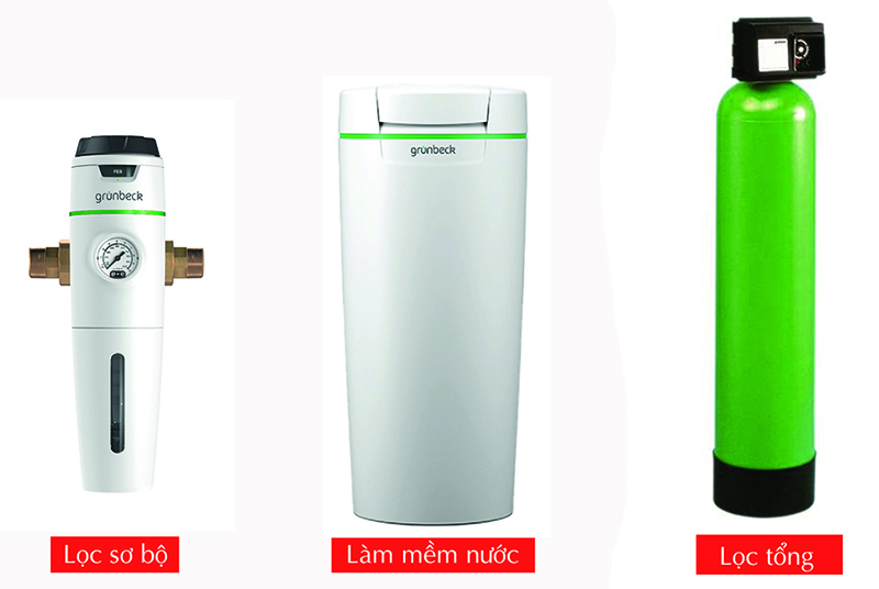 hệ thống lọc tổng Grunbeck