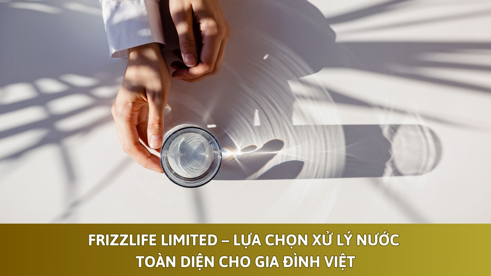 Frizzlife Limited – Lựa Chọn Xử Lý Nước Toàn Diện Cho Gia Đình Việt