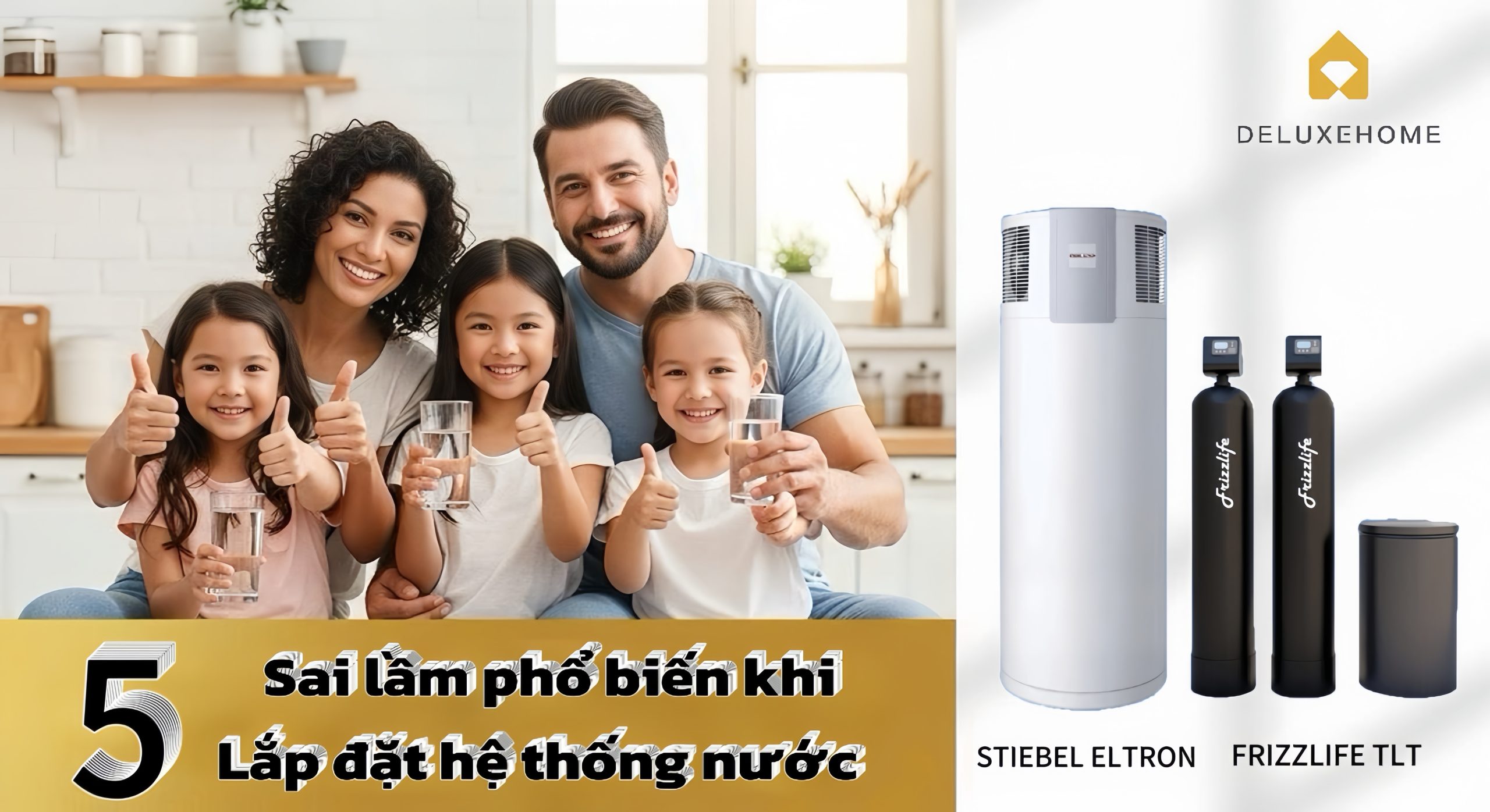 5 Sai Lầm Phổ Biến Khi Lắp Đặt Hệ Thống Nước Cho Nhà Mới Xây (Và Cách Khắc Phục Hiệu Quả)