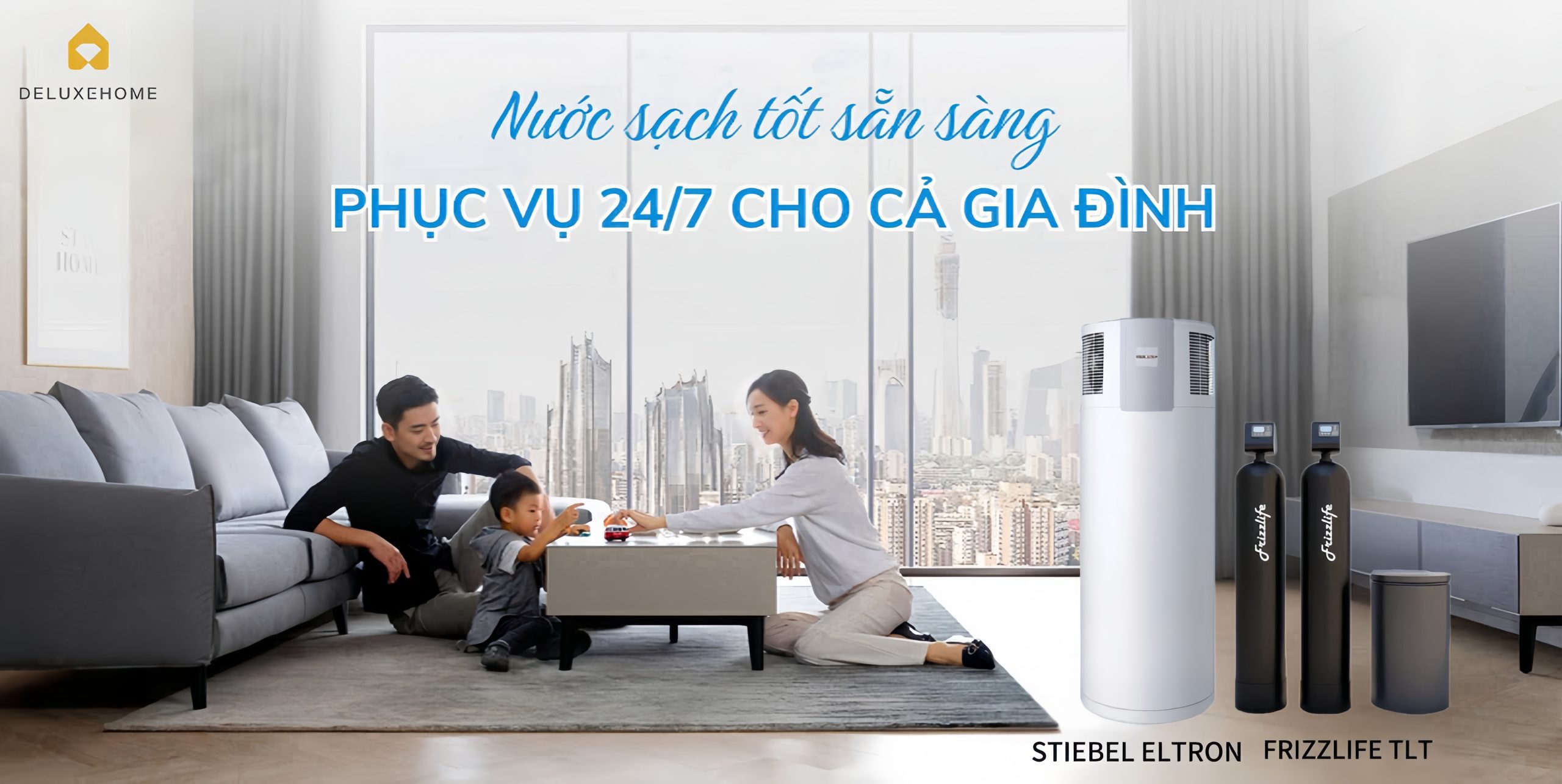 Không gian có thể chờ, nhưng nước sinh hoạt không thể thiếu