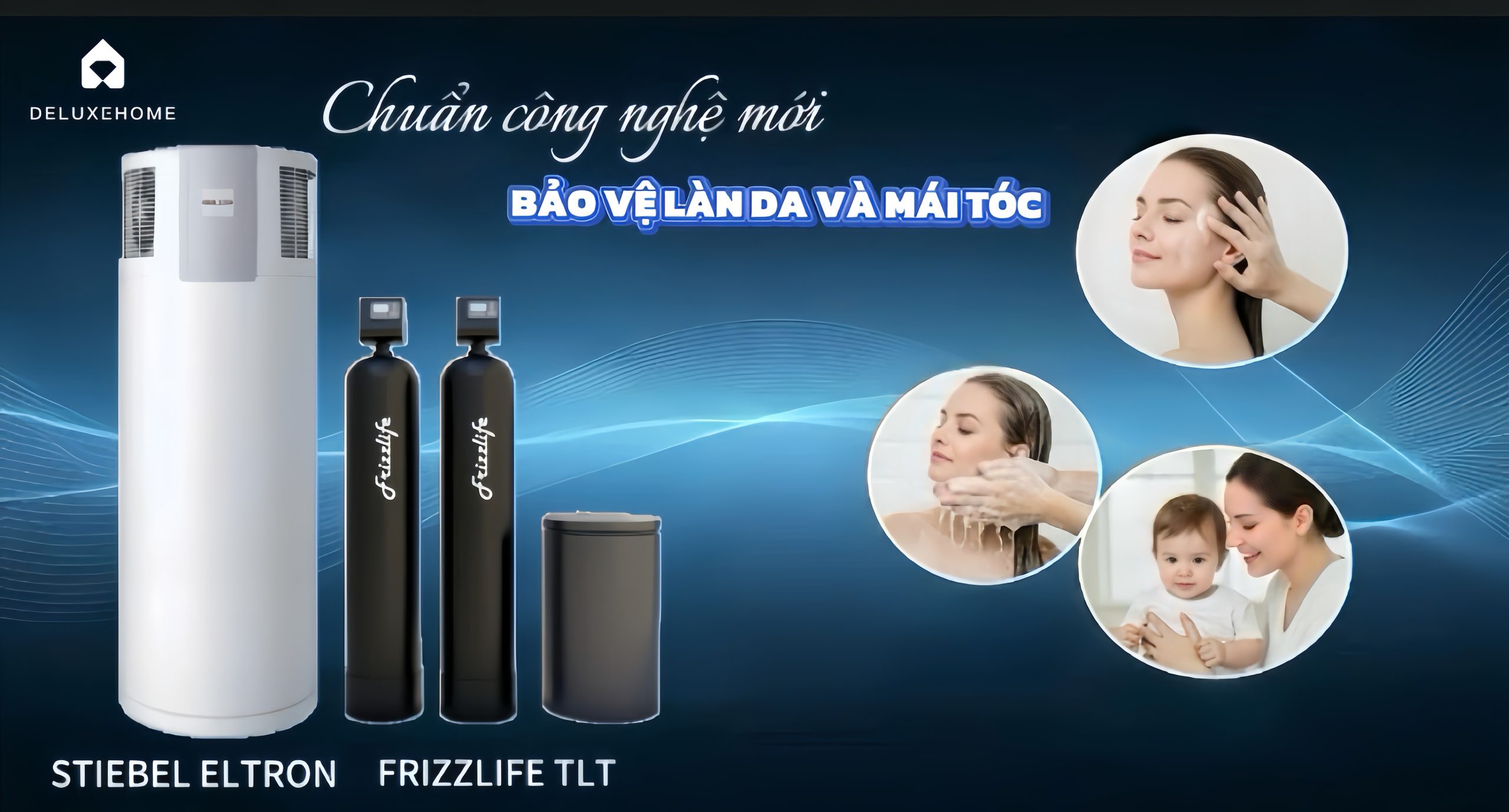 Nước trung tâm – bảo vệ làn da & mái tóc mỗi ngày