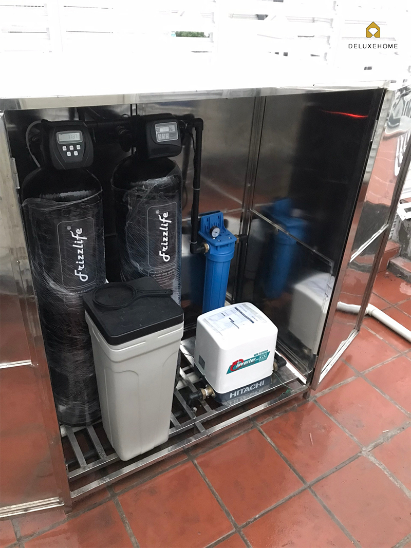 lọc tổng, hệ thống lọc tổng, lọc tổng trung tâm, biệt thự anh Vũ