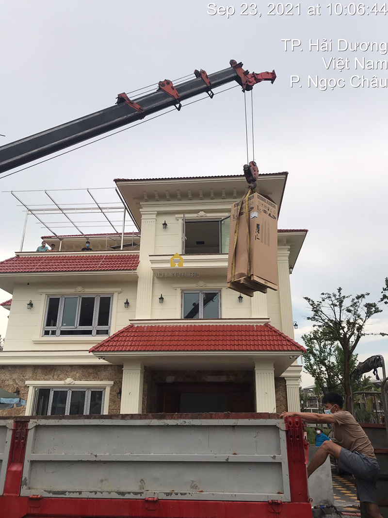 lọc tổng, hệ thống lọc tổng, lọc tổng trung tâm, Biệt thự chị Thảo