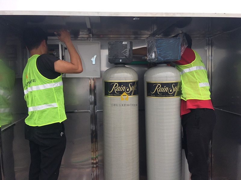 lọc tổng, hệ thống lọc tổng, lọc tổng trung tâm, Biệt thự anh Quang