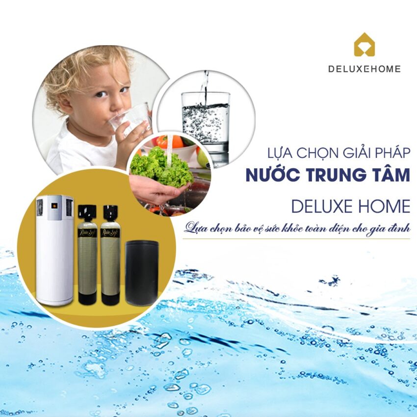 lọc tổng, hệ thống lọc tổng, lọc tổng trung tâm, nguồn nước sinh hoạt