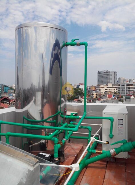 lọc tổng, hệ thống lọc tổng, lọc tổng trung tâm, nước nóng trung tâm