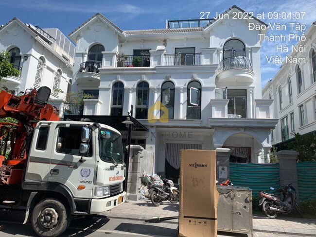 lọc tổng, hệ thống lọc tổng, lọc tổng trung tâm, biệt thự anh Giang