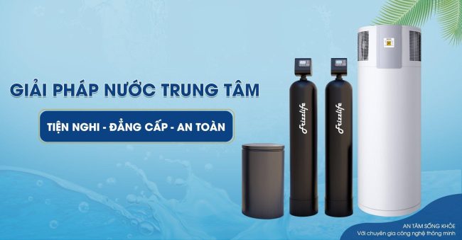 lọc tổng, hệ thống lọc tổng, lọc tổng trung tâm, nước nóng trung tâm, giải pháp nước trung tâm
