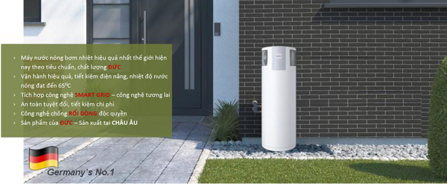 hệ thống nước nóng trung tâm, Giải pháp nước nóng trung tâm heatpump