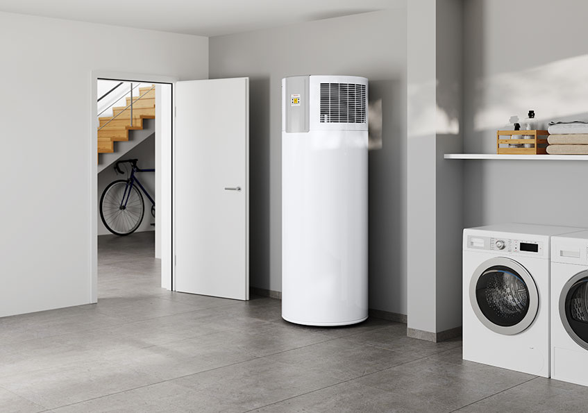 nước nóng trung tâm heatpump, heatpump đức, heatpump nhật